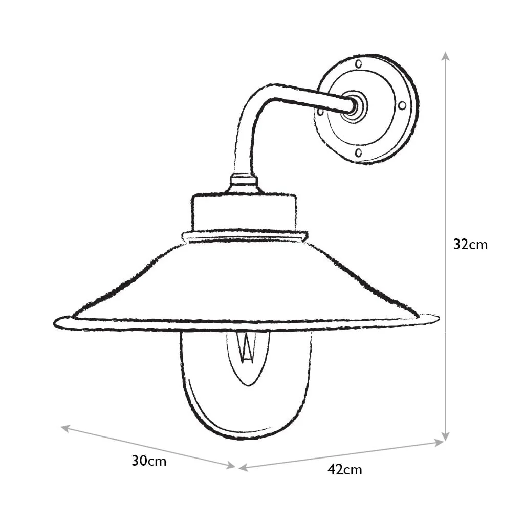 Bruton Outdoor Wall Light - Image 5