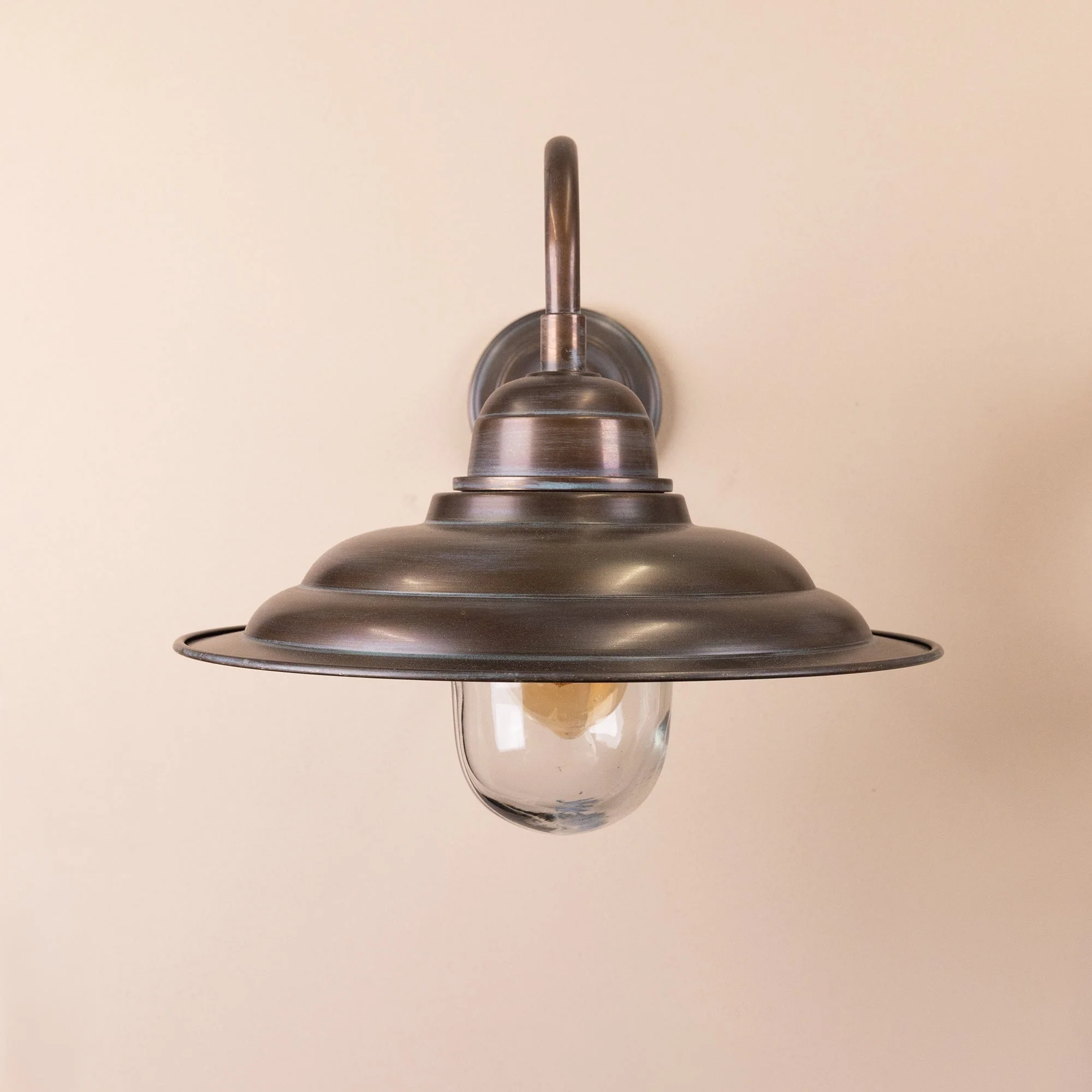 Bucklebury Outdoor Wall Lamp | Copper Patina - Image 2