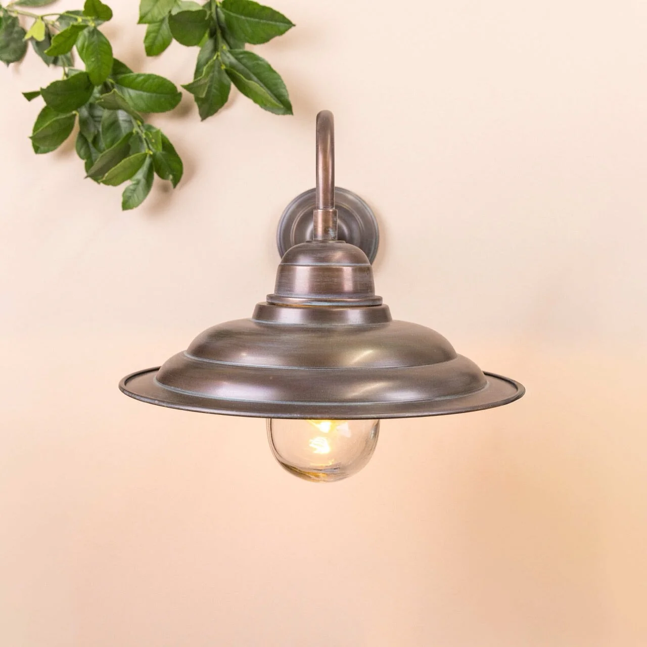Bucklebury Outdoor Wall Lamp | Copper Patina - Image 3
