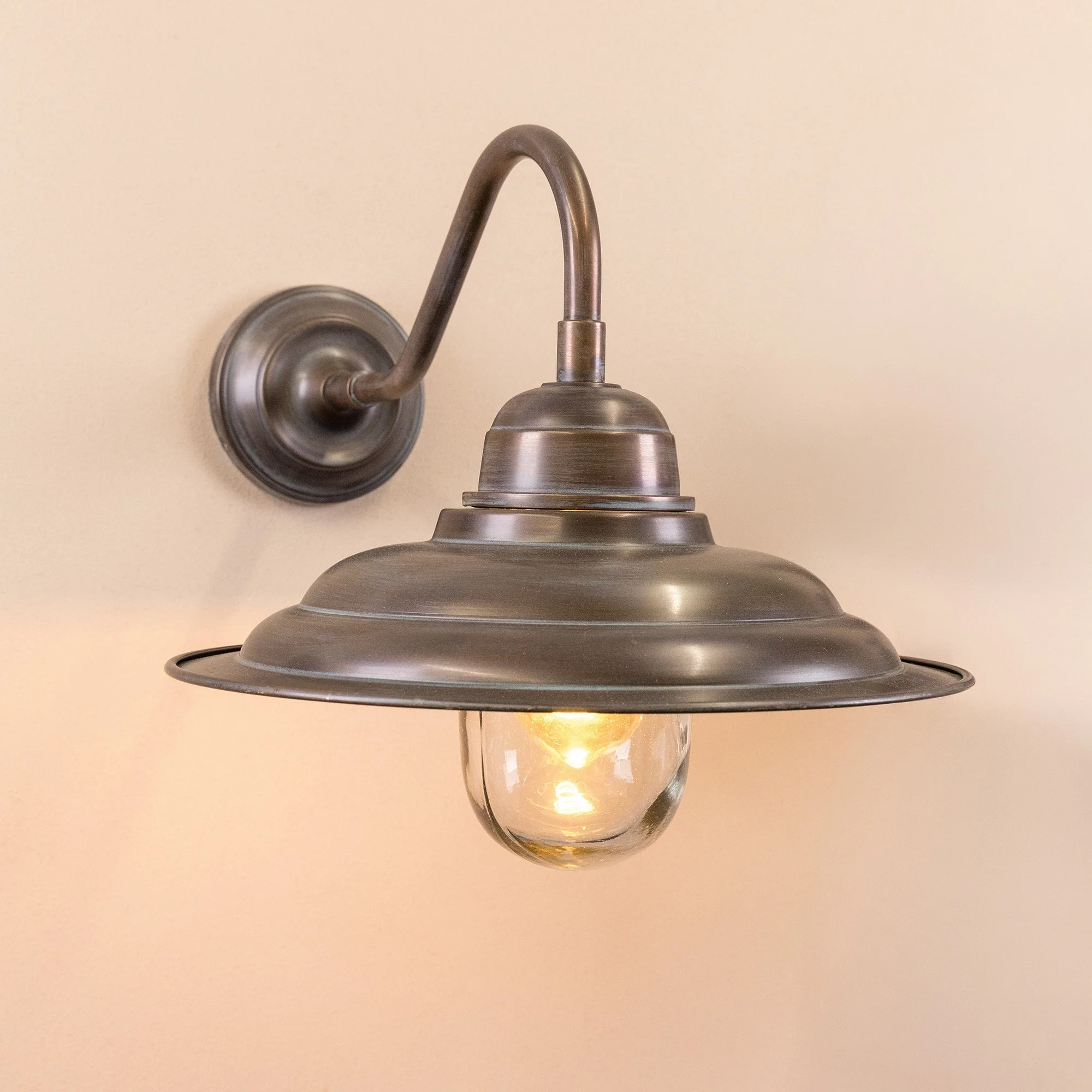 Bucklebury Outdoor Wall Lamp | Copper Patina - Image 4