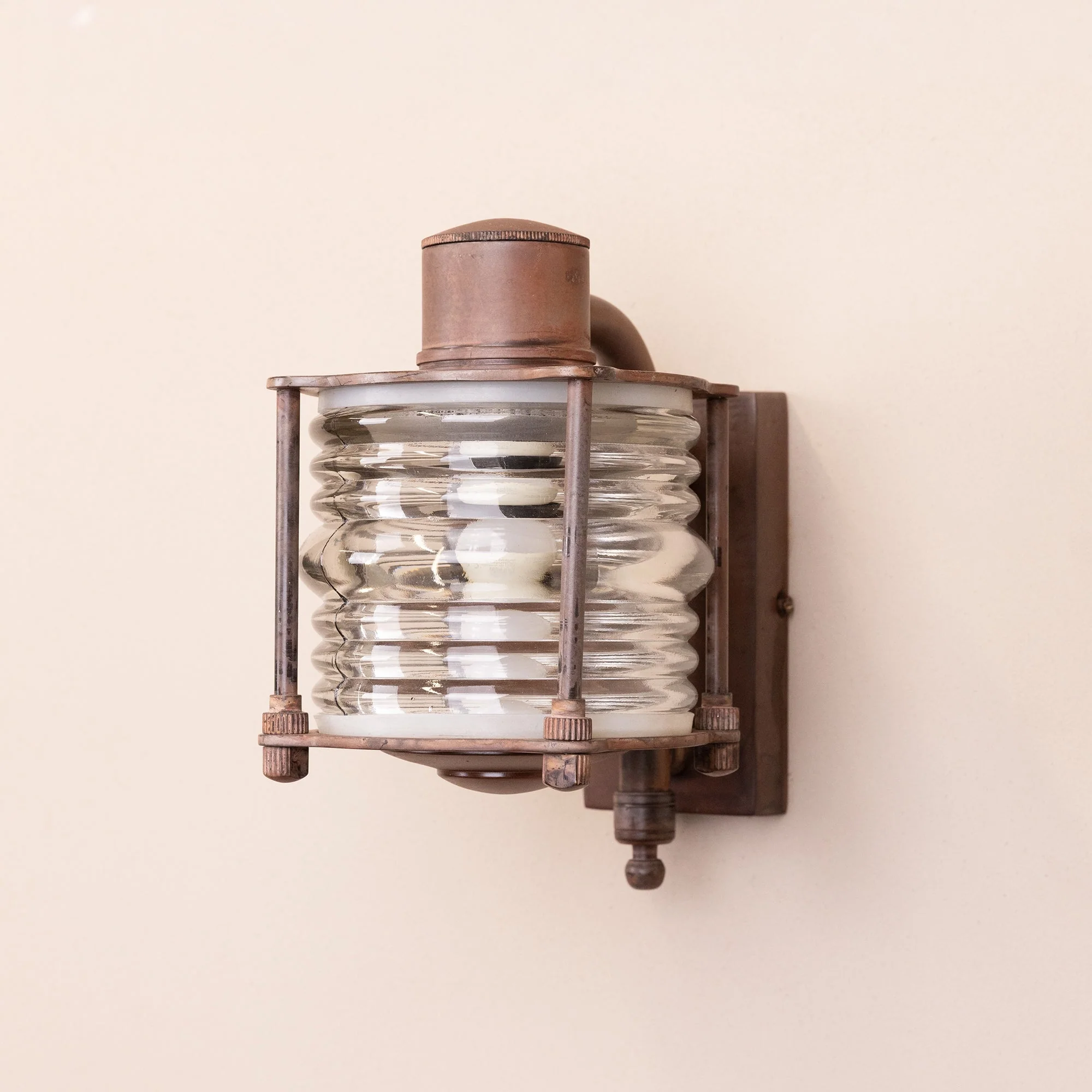 Frome Outdoor Wall Lamp | Rust - Image 2