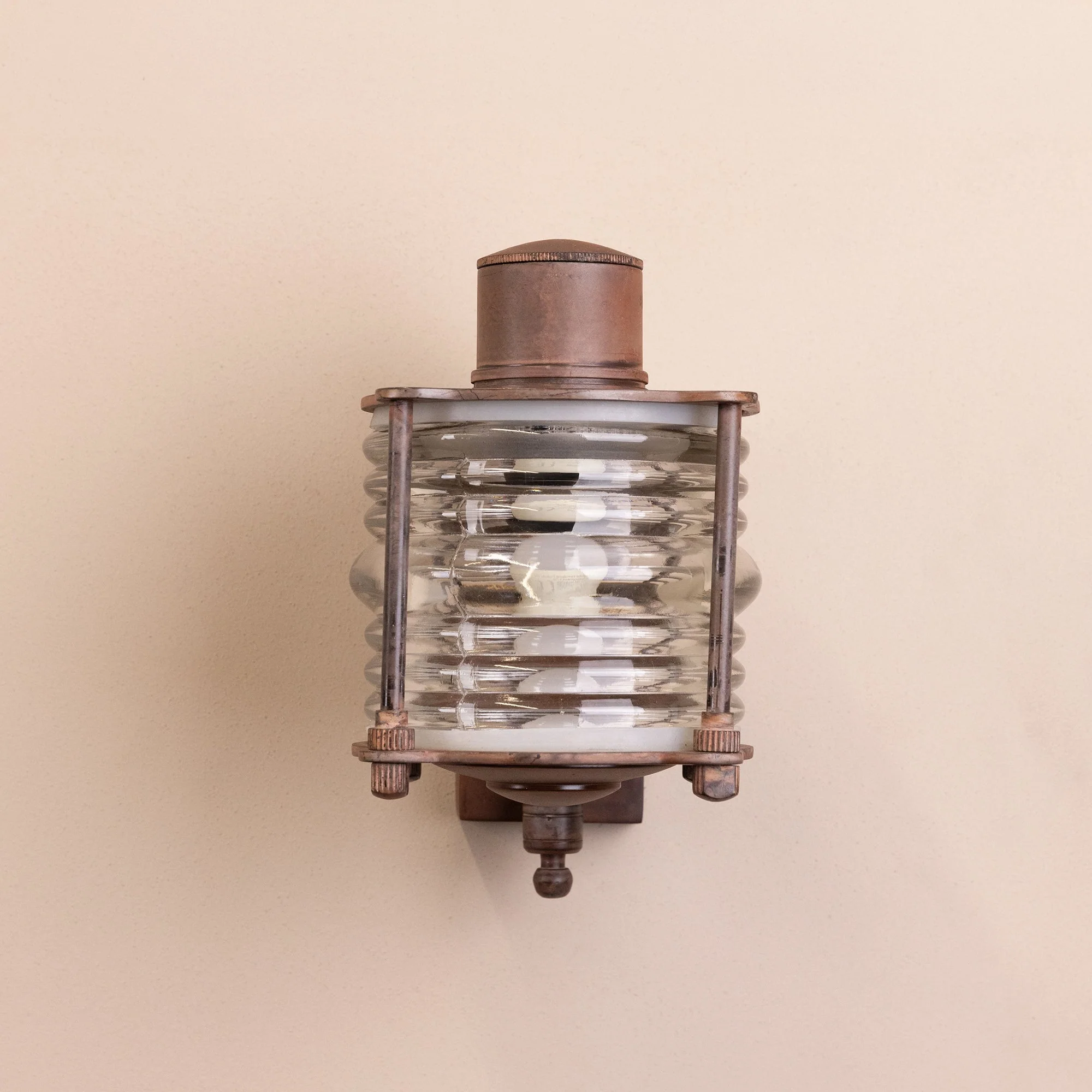 Frome Outdoor Wall Lamp | Rust - Image 4