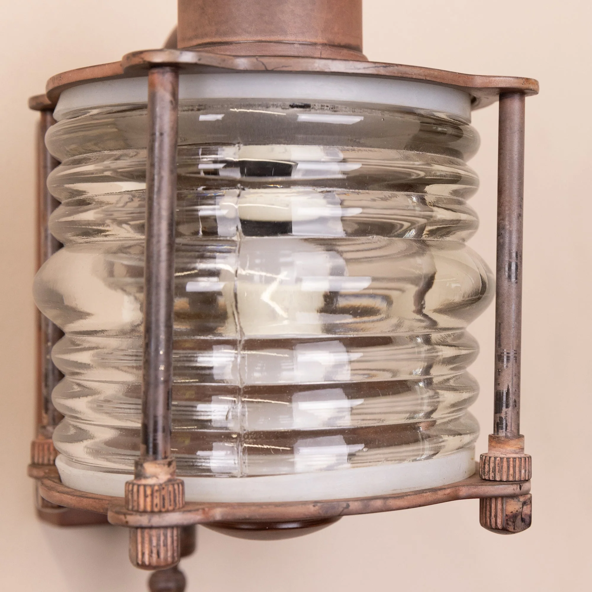 Frome Outdoor Wall Lamp | Rust - Image 5