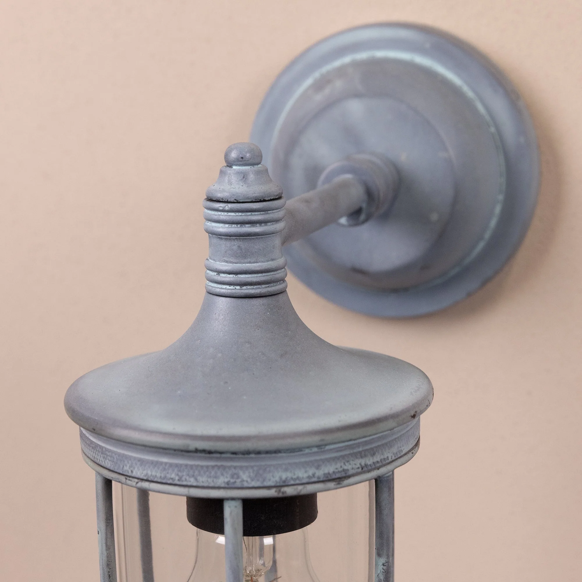 Hampstead Outdoor Wall Lamp | Old Iron - Image 5