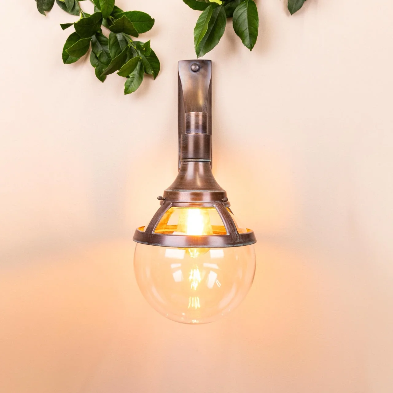 London Outdoor Wall Lamp | Copper Patina - Image 3