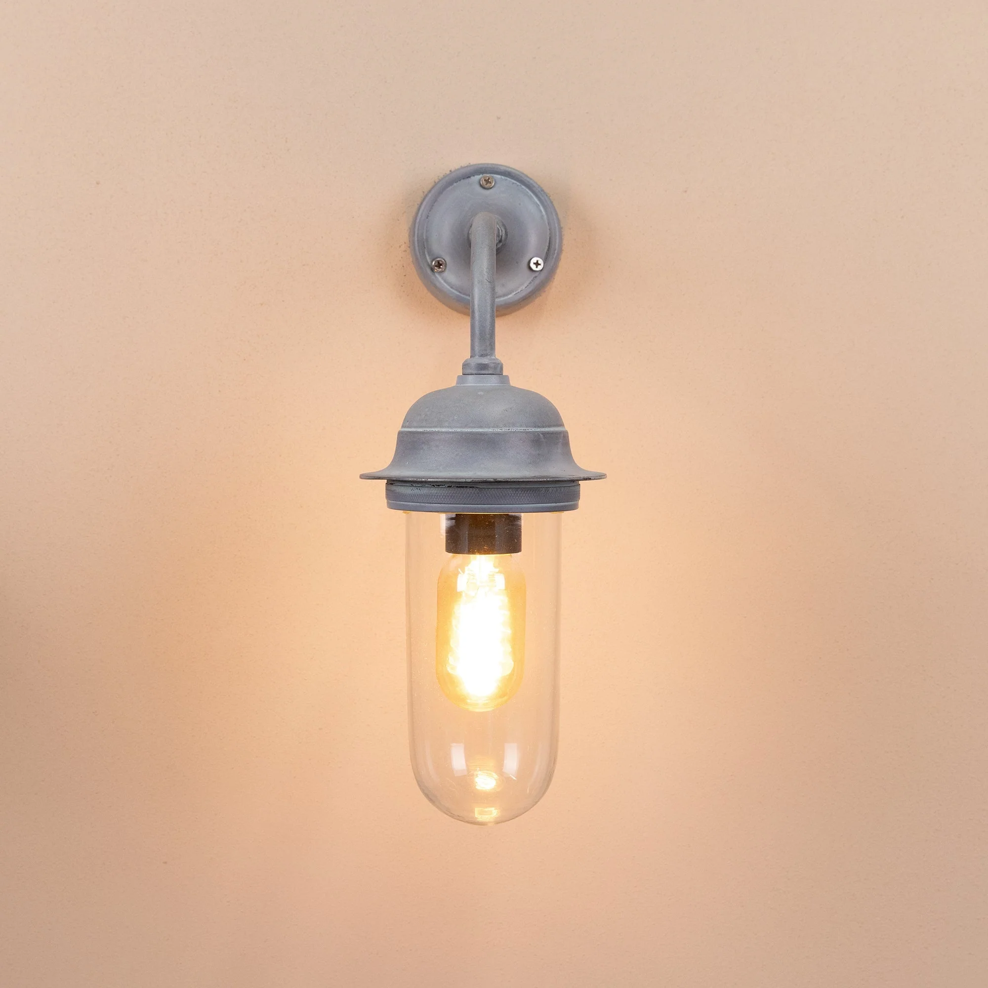 Pewsey Outdoor Wall Lamp | Old Iron