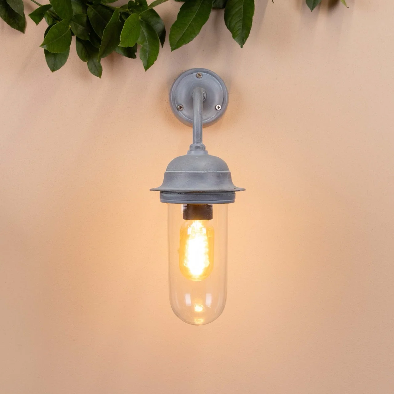 Pewsey Outdoor Wall Lamp | Old Iron - Image 3