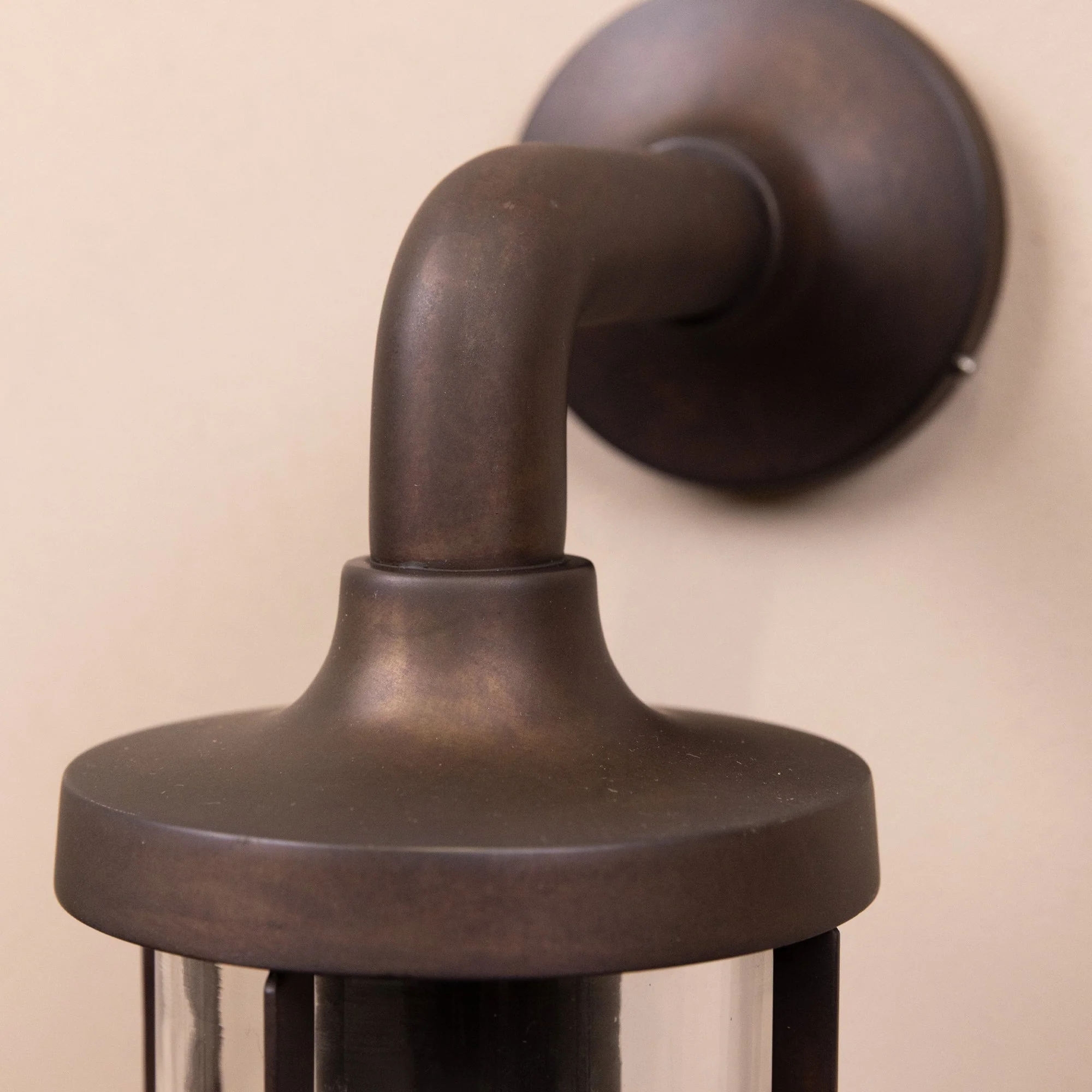 Polperro Outdoor Wall Lantern | Bronze - Image 5