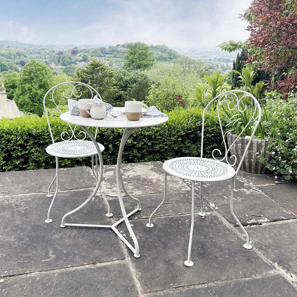 Provence Vintage Bistro Chairs (pair) - Image 3