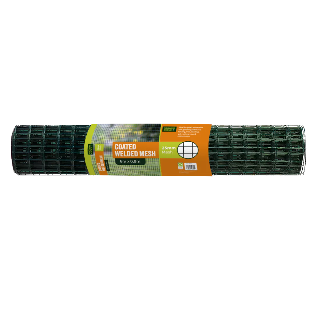 PVC Coated Weld Mesh - 0.9m x 6m - 25mm Mesh - Image 2