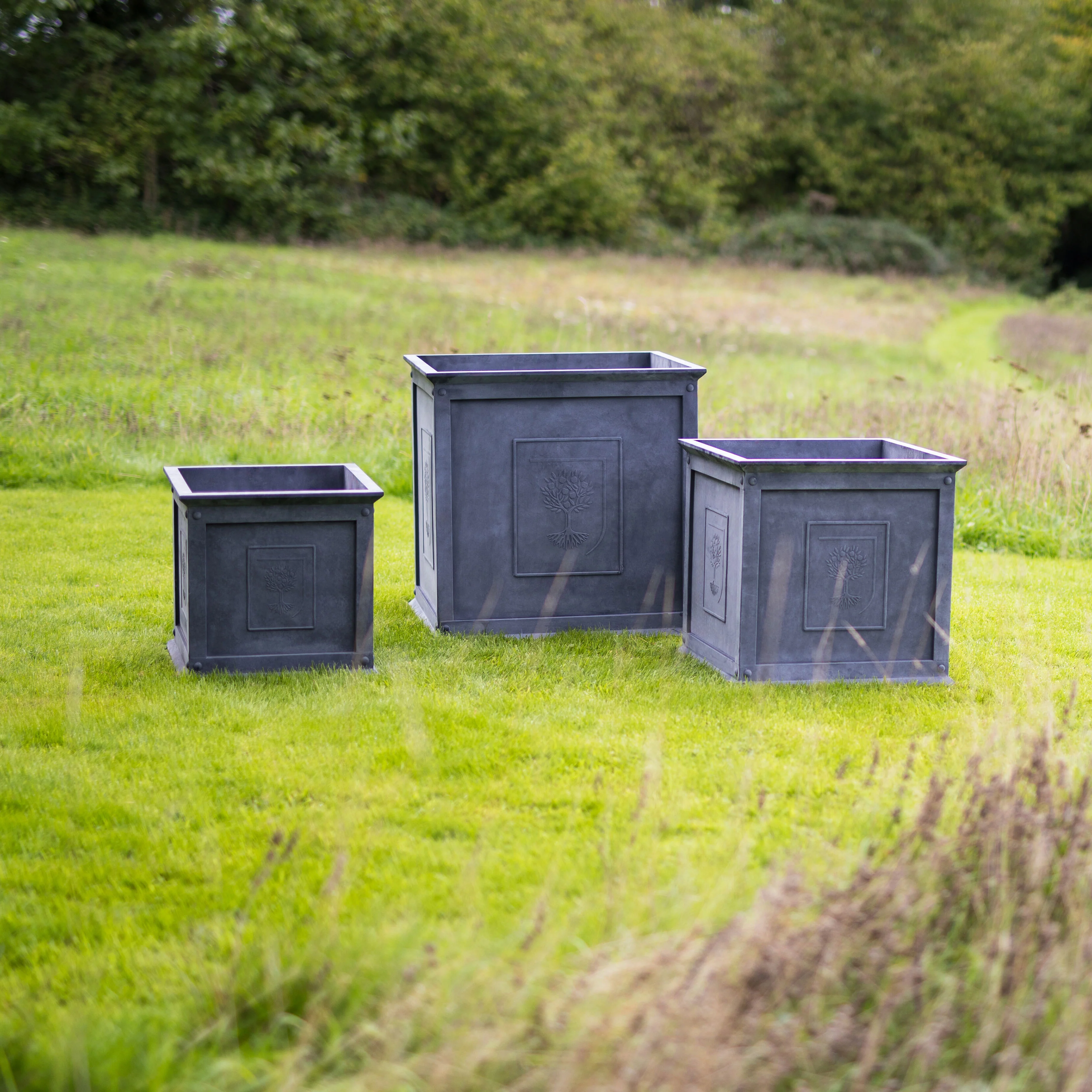 RHS Heritage Zinc Planter - Image 3