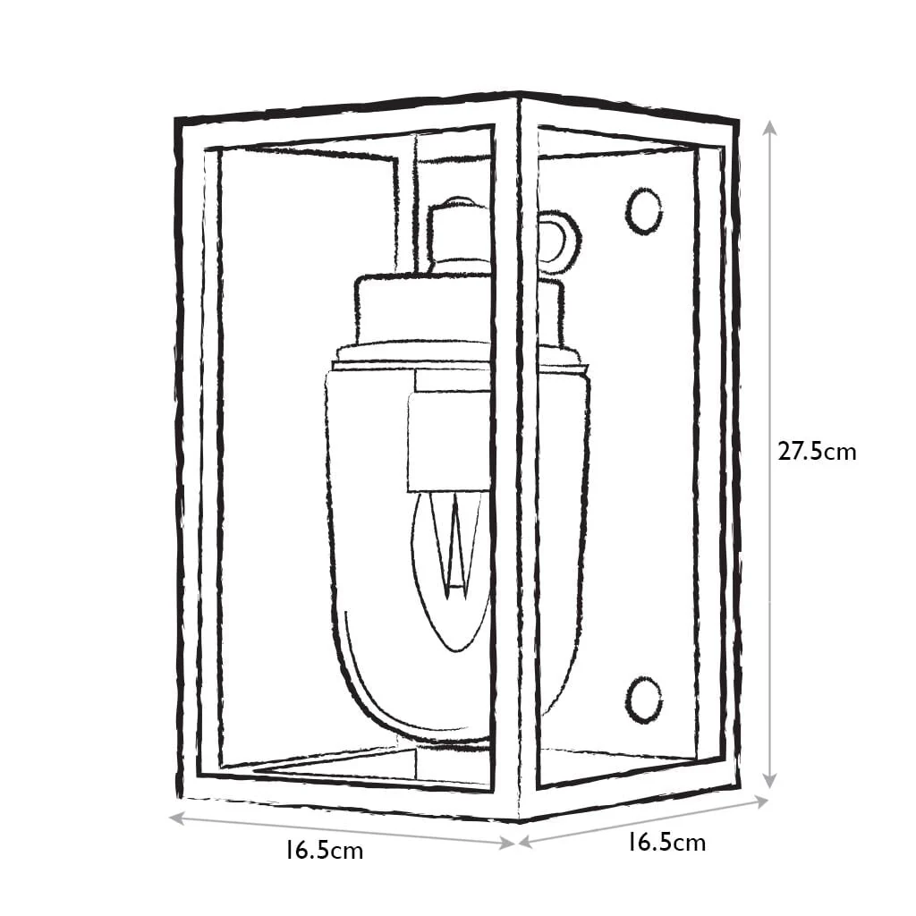 Sherborne Outdoor Open Box Lantern - Image 6
