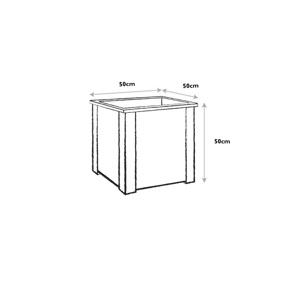 Vintage Zinc Planter - Image 5