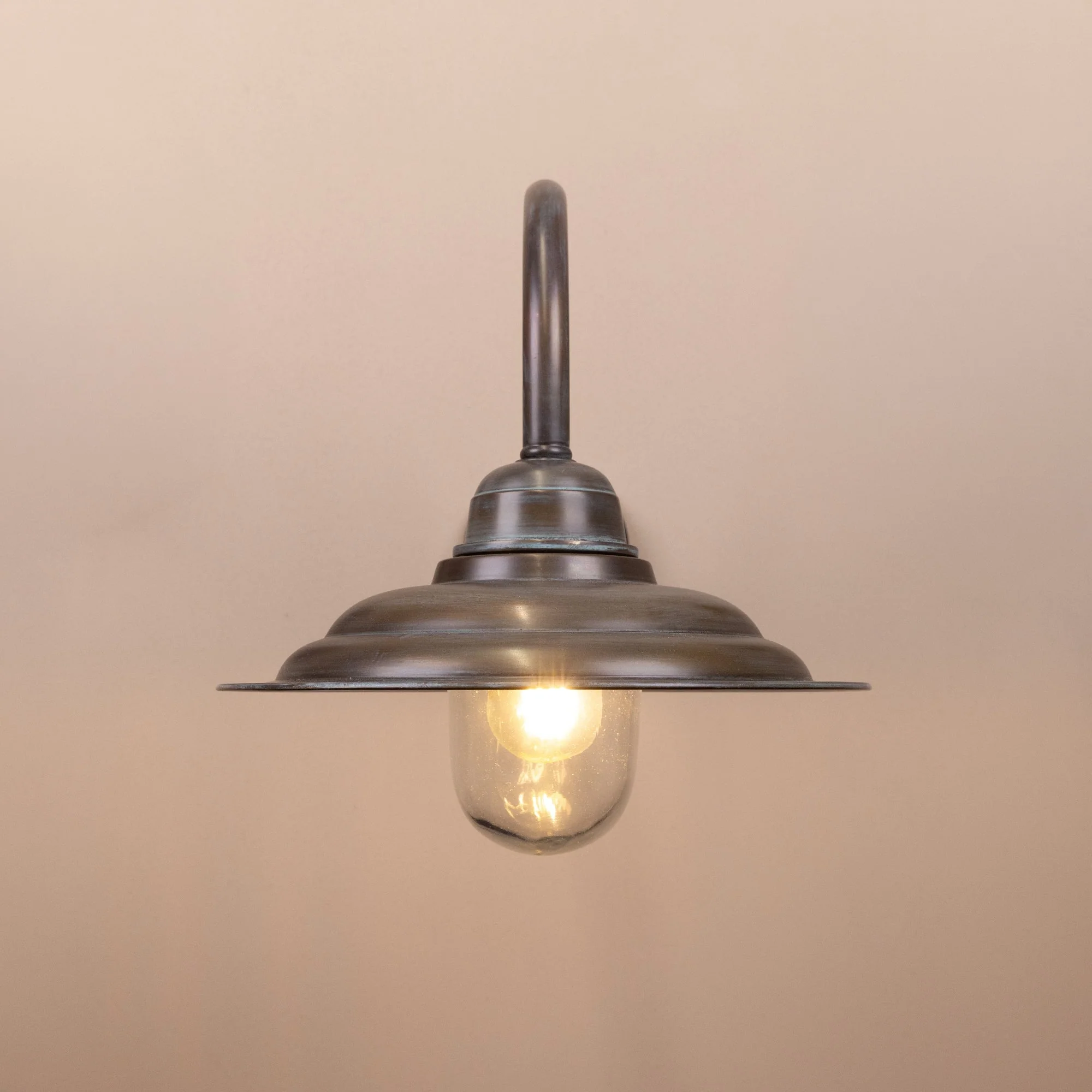 Tetbury Outdoor Wall Lamp | Copper Patina