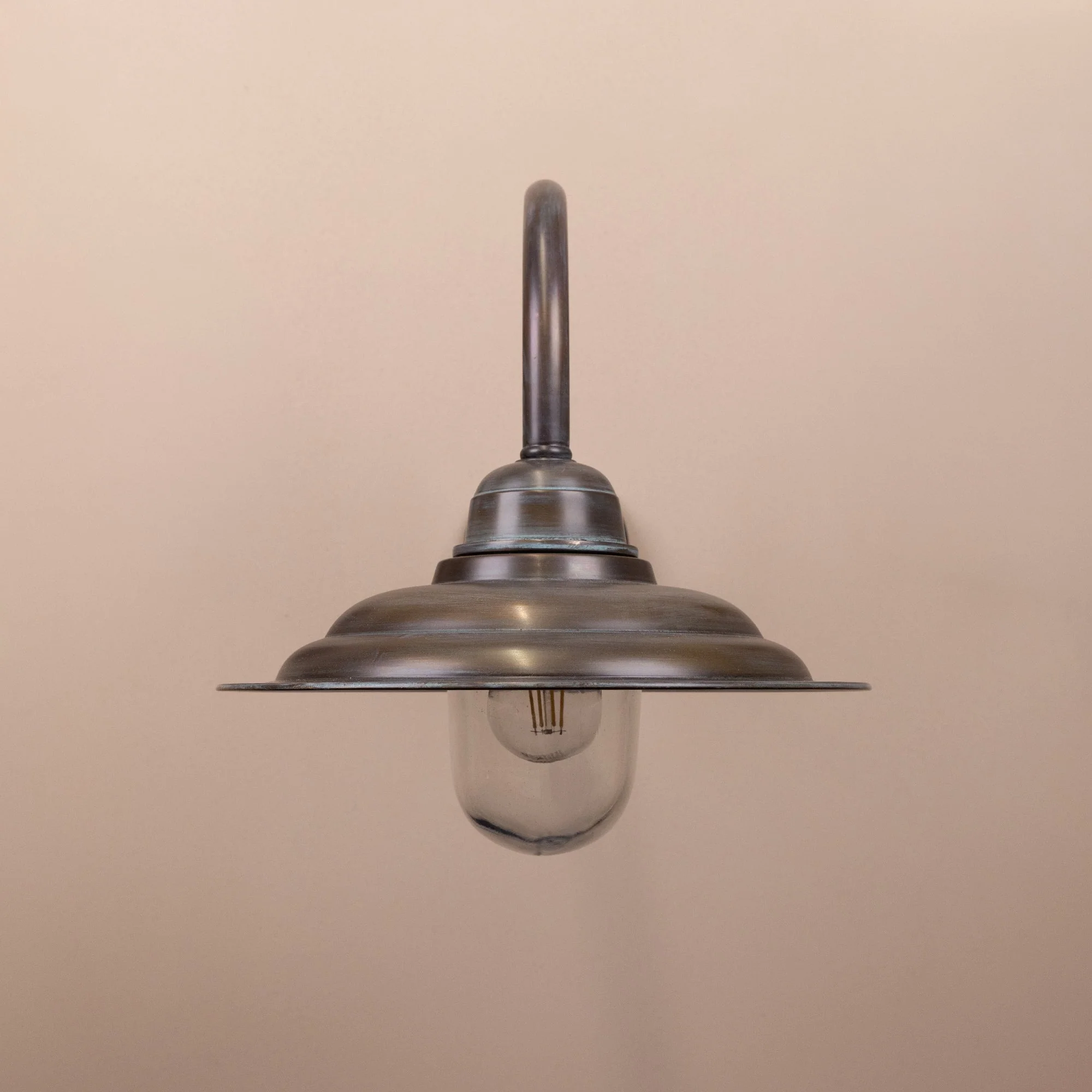 Tetbury Outdoor Wall Lamp | Copper Patina - Image 2