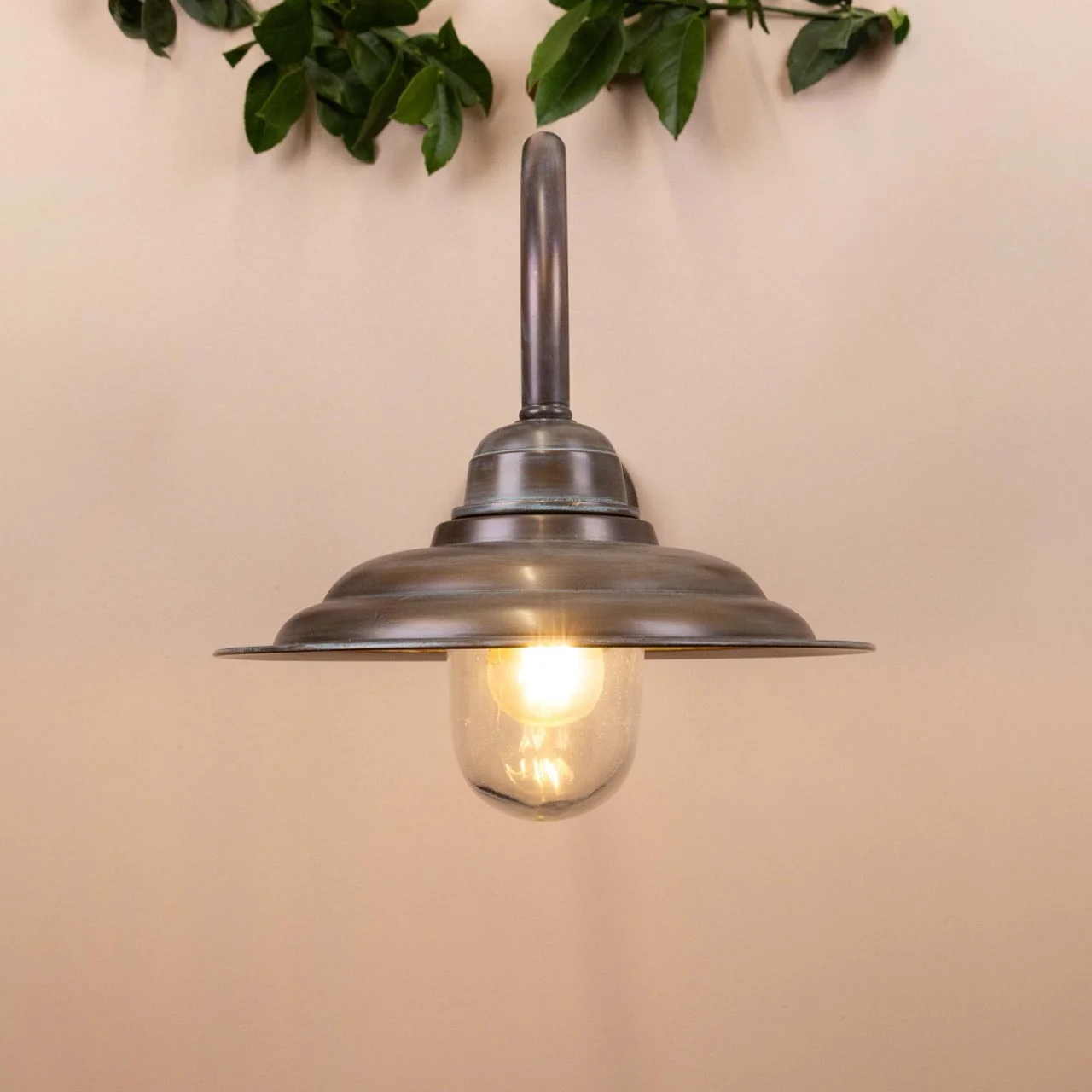 Tetbury Outdoor Wall Lamp | Copper Patina - Image 3