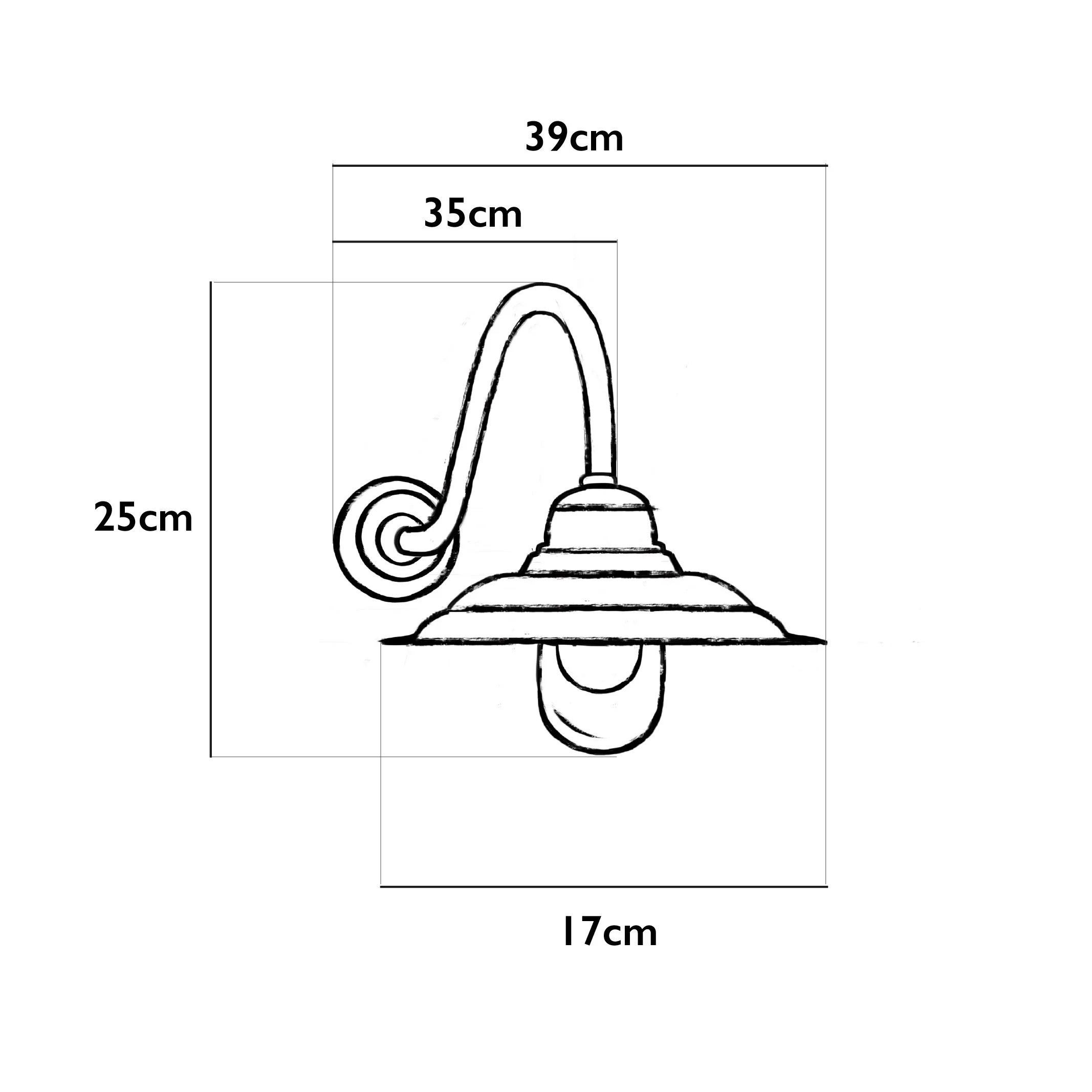 Tetbury Outdoor Wall Lamp | Copper Patina - Image 6