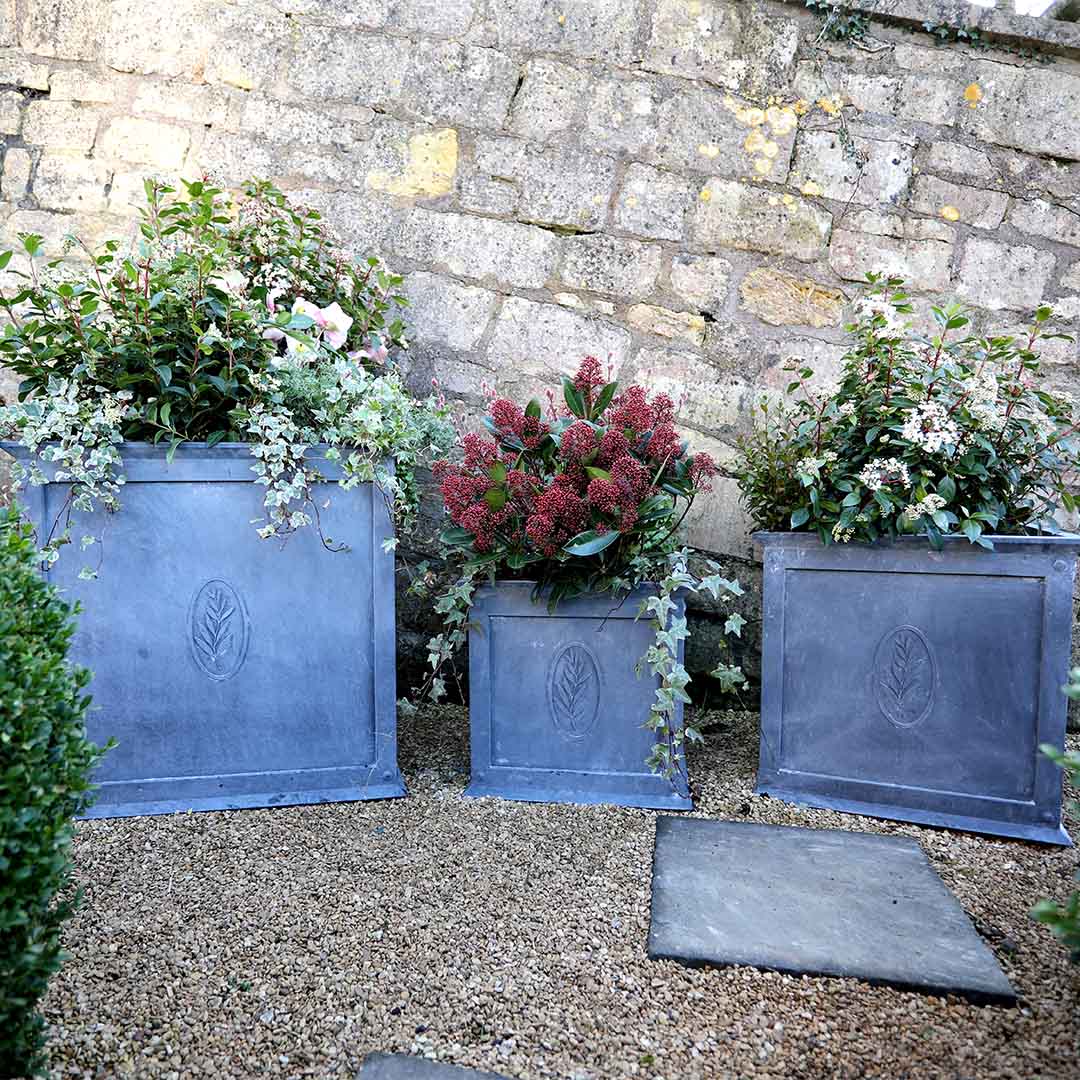 Tuscan Zinc Planter - Image 2