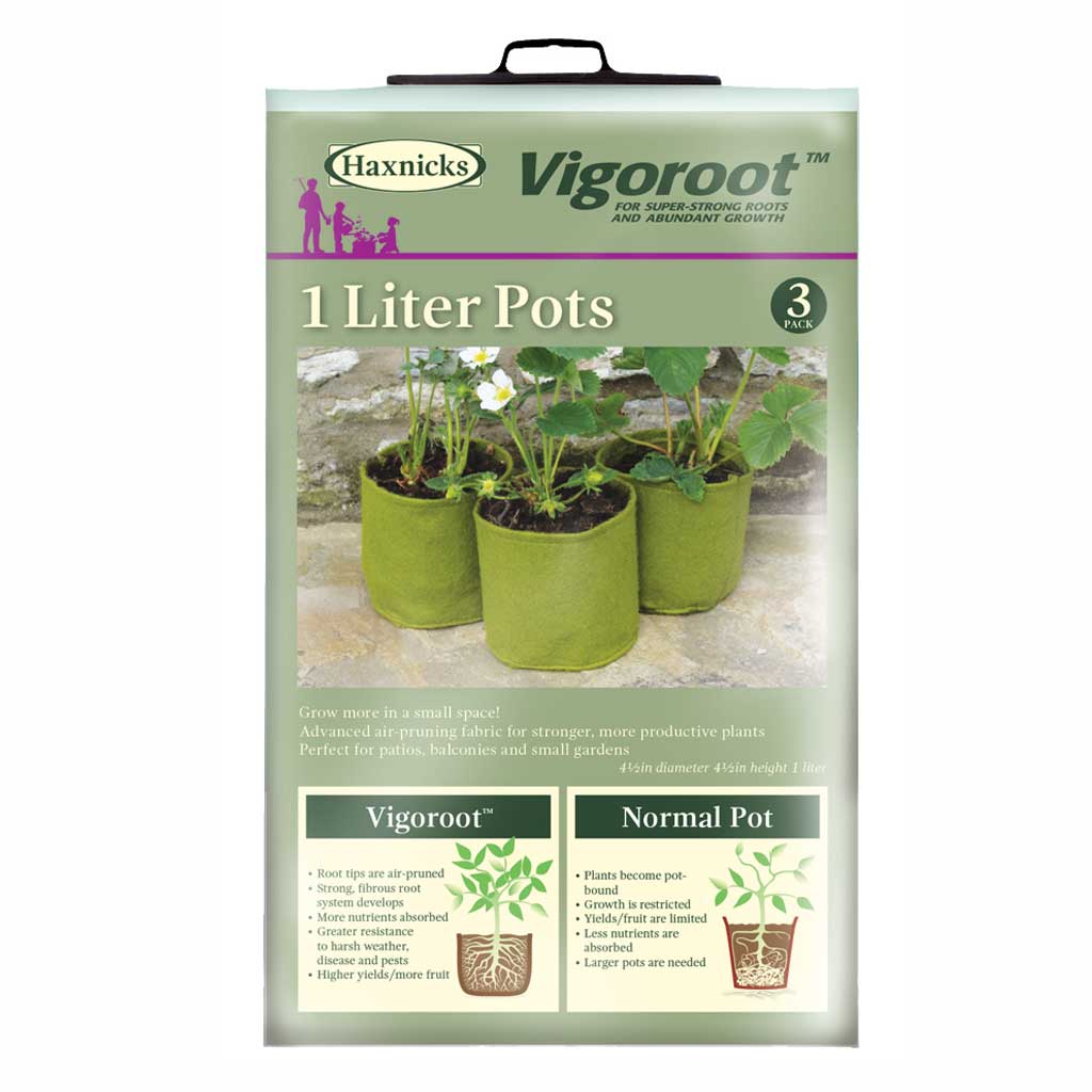 Vigoroot Pots 1L (3 pack) - Image 3