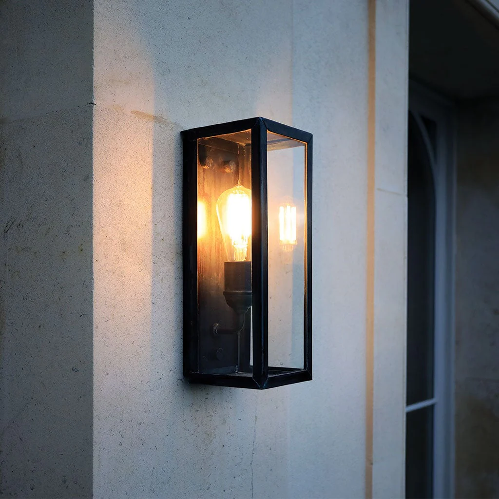 Wilton Outdoor Small Box Lantern - Image 4